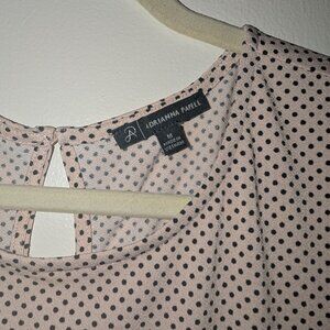 Pink Polka Dot Top